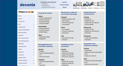 Desktop Screenshot of deconta.eu
